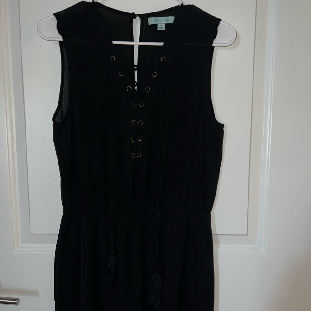 black romper